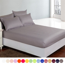 Hotel Percale Cotton White Bett ausgestattet Bottom Sheet mit elastischen